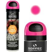 soppec spray geodezyjny track marker różowy 500ml - mtp geo róż