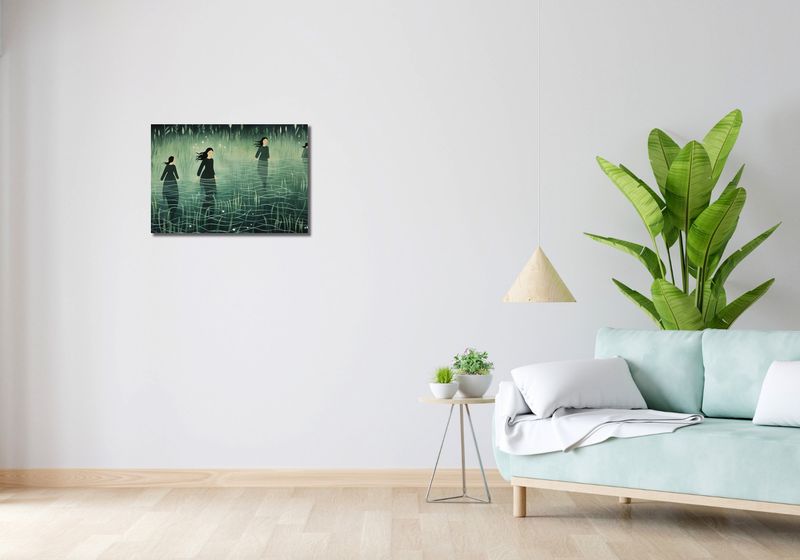 Obraz 60x40cm Pośród Ciszy zdjęcie 2