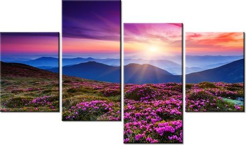 140CM 70 OBRAZ GÓRSKA ŁĄKA ŚCIENNY na Arena.pl