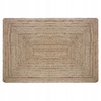 DYWAN Z JUTY PLECIONY OZDOBNY Boho styl 60x90