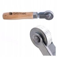 BITMAT wałek FAZOWANY rolka dociskowa montażowa do alubutylu 12mm