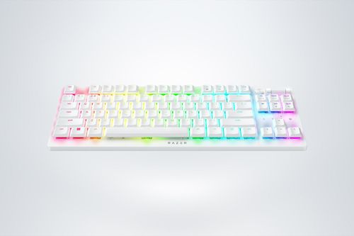 Klawiatura Razer DeathStalker V2 Pro Tenkeyless Linear Optical Switch Biała na Arena.pl