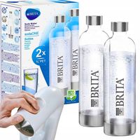2X BUTELKI ZESTAW BUTELEK BRITA DO SATURATORA SodaOne AKCESORIA DO WODY