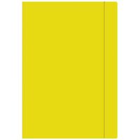 TECZKA Z GUMKĄ A4 INTERDRUK ŻÓŁTA 5902277213105