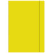 TECZKA Z GUMKĄ A4 INTERDRUK ŻÓŁTA 5902277213105