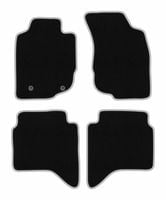 Dywaniki welurowe CARLUX-SILVER czarne do Toyota Hilux VII 2006-2015