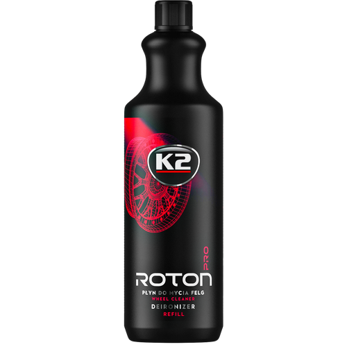 K2 ROTON PRO 1L KRWAWA FELGA SZCZOTKA SIGMA DRESSING DO OPON APLIKATOR na Arena.pl