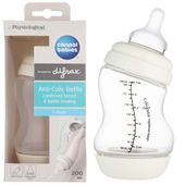 CANPOL Butelka antykolkowa z szeroką szyjką S-Shape 200ml