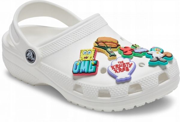 Przypinki Crocs Jibbitz Ozdoby Do Butów Spongebob 5 Pack zdjęcie 2