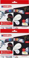 edding Happy Lettering zestaw 11 sztuk