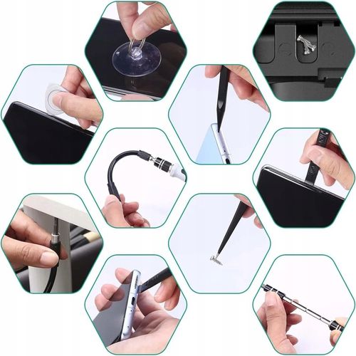 PROFESJONALNY ZESTAW narzędzi śrubokrętów wkrętaki torx bity DUŻY 132 na Arena.pl