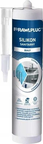 silikon sanitarny biały, 300ml na Arena.pl