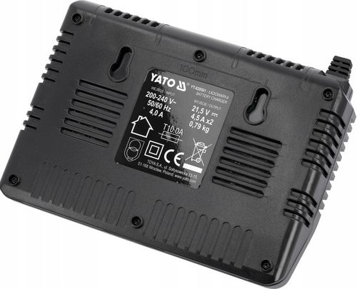 INTELIGENTNA PODWÓJNA ŁADOWARKA 18V (2,4-4,5A) YATO YT-828501 na Arena.pl