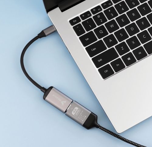 ADAPTER PRZEJŚCIÓWKA USB-C 3.2 HDMI 4K 60Hz Mac USB C MHL IPHONE SAMSUNG na Arena.pl