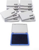 poduszka do pieczątek 12,5x8,8cm niebieski