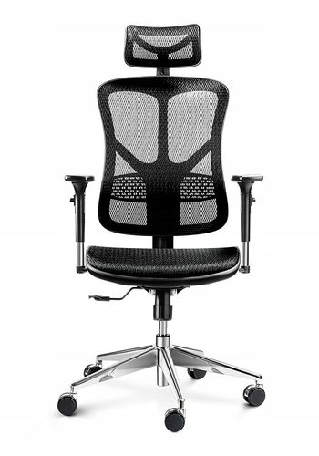 Fotel ergonomiczny Diablo Chairs V-Basic Tkanina Czarny na Arena.pl