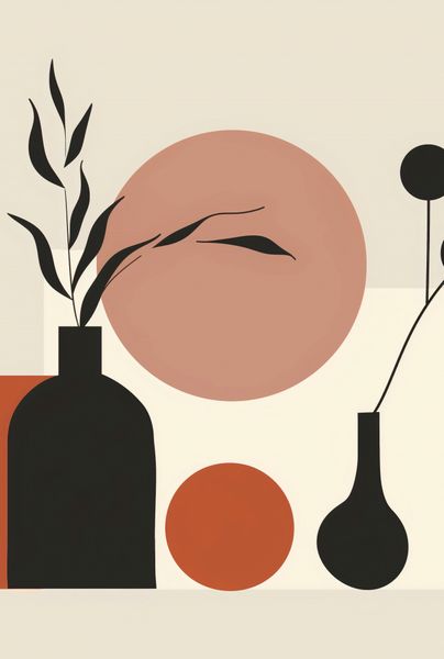 Plakat 68x101cm Stół Roślin zdjęcie 1