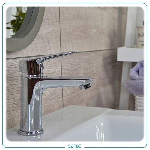 Kran do umywalki stojący bateria do łazienki umywalkowa oszczędna na Arena.pl