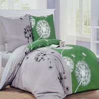 Pościel ELWAY satyna bawełniana 160x200cm DWUKOLOROWA W DMUCHAWCE 4963