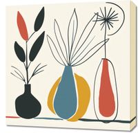 Obraz 60x60cm Kwieciste Wzory