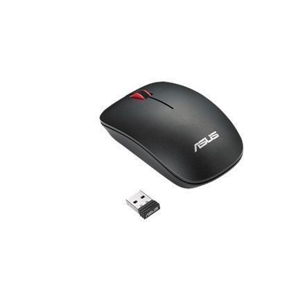 Asus WT300 RF Optical mouse, Wireless connection, No, Black/Red na Arena.pl