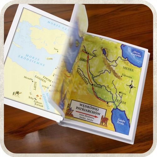 BIBLIA DLA DZIECI ILUSTROWANA Pamiątka Chrztu Komunii Świętej GRAWER na Arena.pl