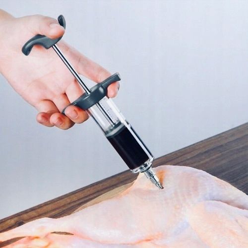 STRZYKAWKA NASTRZYKIWARKA DO MIĘSA SZPRYCA WĘDLIN SZYNKI MIĘS ZESTAW na Arena.pl