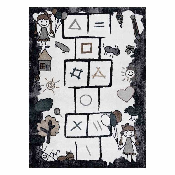 RUG/LU/BEO/HOP/BLACK/80x150 zdjęcie 1