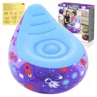 Fotel Dmuchany Podświetlany Lampka LED PUFA PUF dla Dzieci do 45kg Bestway