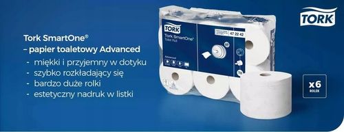**TORK SmartOne 472242 6 rolek papier toaletowy** na Arena.pl