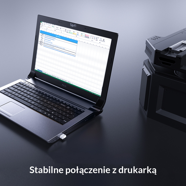 Orico Adapter Bluetooth 5.0 USB-A czarny zdjęcie 7