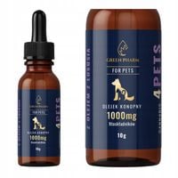Olejek Konopny CBD 10% | Dla Psa 1000mg 11ml | Weterynaryjny | Bez THC