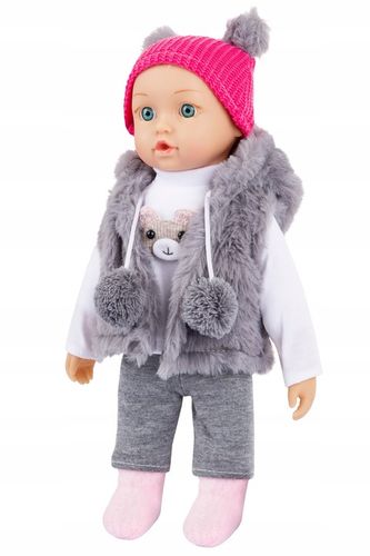 LALKA INTERAKTYWNA BOBAS KINDERPLAY MÓWI ŚMIEJE SIĘ PŁACZE UBRANKA na Arena.pl