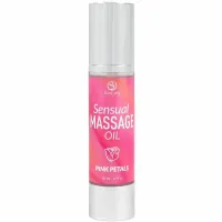 secret play olejek do masażu płatki roży 50ml - satynowa pielęgnacja