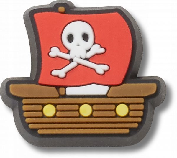 Przypinka Crocs Jibbitz Pin Do Butów Tiny Pirate Ship zdjęcie 1