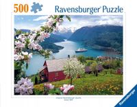 PUZZLE Kreatywna Układanka SKANDYNAWIA Ciekawe Hobby Dla RODZINY Zestaw