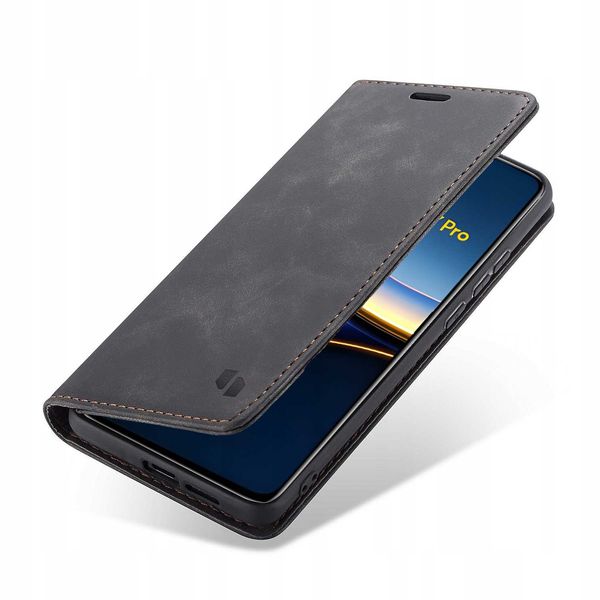 Spacecase Wallet Poco F7 Pro Black zdjęcie 3