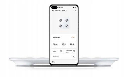Waga HUAWEI Scale 3 Bluetooth Edition Biała na Arena.pl