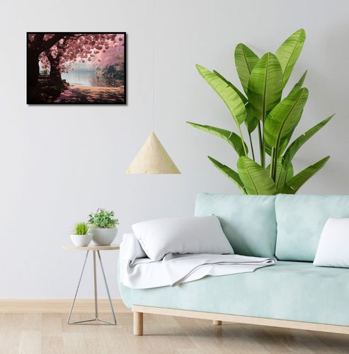 Plakat 55x40cm Spokój Sakury na Arena.pl