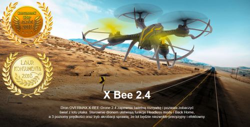 Dron OVERMAX X Bee Drone 2.4 Kamera Auto Powrót na Arena.pl