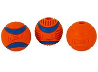 Zestaw gumowych piłek dla psa do aportowania 6,5cm - Chuckit Rozmiar M 3pak