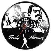 Zegar ścienny z płyty winylowej Freddie Mercury 805.14
