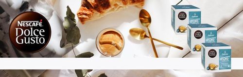 3 x Kawa NESCAFE DOLCE GUSTO DALLMAYR CREMA D'ORO CAFFE LATTE 16 kapsułek na Arena.pl