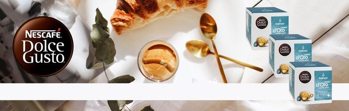 3 x Kawa NESCAFE DOLCE GUSTO DALLMAYR CREMA D'ORO CAFFE LATTE 16 kapsułek zdjęcie 4