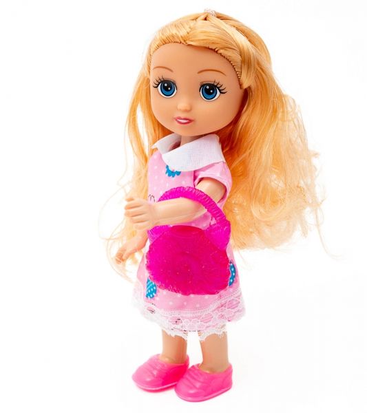 Lalka MAŁA DZIEWCZYNKA Kaibibi Blondynka 2 Sukienki #A1 zdjęcie 6