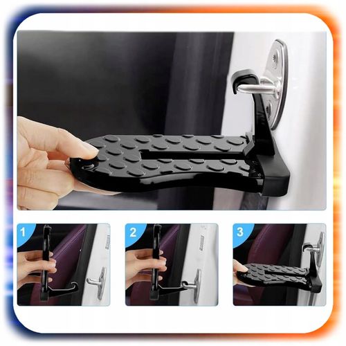 2W1 MOCNY STOPIEŃ DO SAMOCHODU AUTA PODEST DO BAGAŻNIKA DACHOWEGO + ZBIJAK na Arena.pl