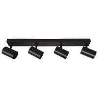 KINKIET LED GU10 RICHI CZARNY 30W ALUMINIUM RUCHOMY IP20