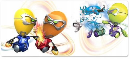 Zdalnie Sterowane Walczące Balony Roboty + 2 piloty + Zestaw 20 balonów RC na Arena.pl