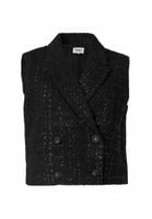 ONLY ONLNUNA - Waistcoat - black r,38