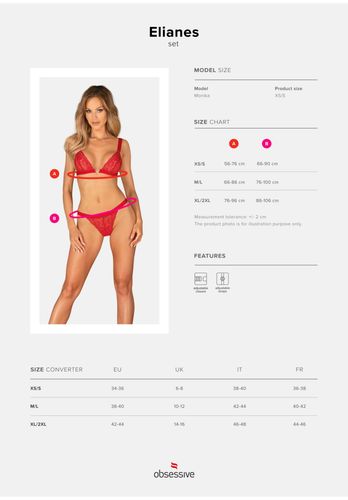 Elianes Komplet 2-Częściowy   Xs/S na Arena.pl